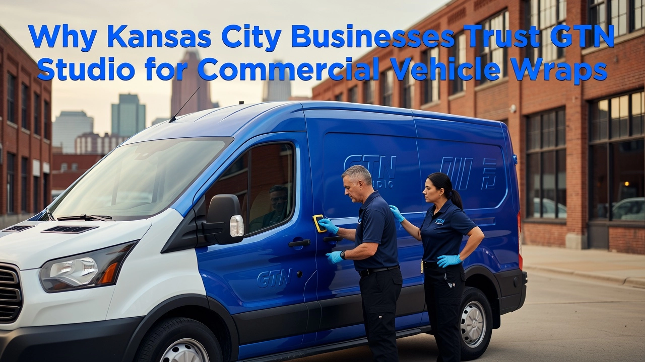 Why Kansas City Businesses Trust GTN Studio for Commercial Vehicle Wraps
