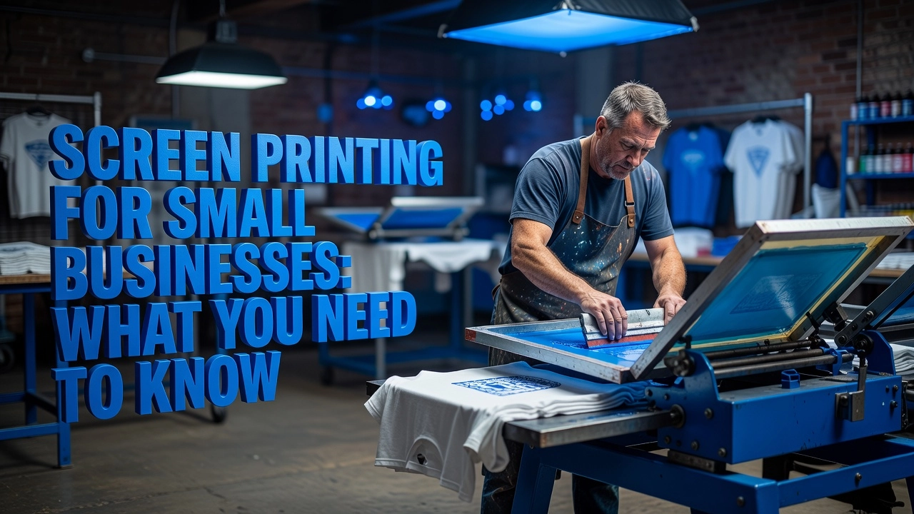 Screen Printing for Small Businesses: What You Need to Know