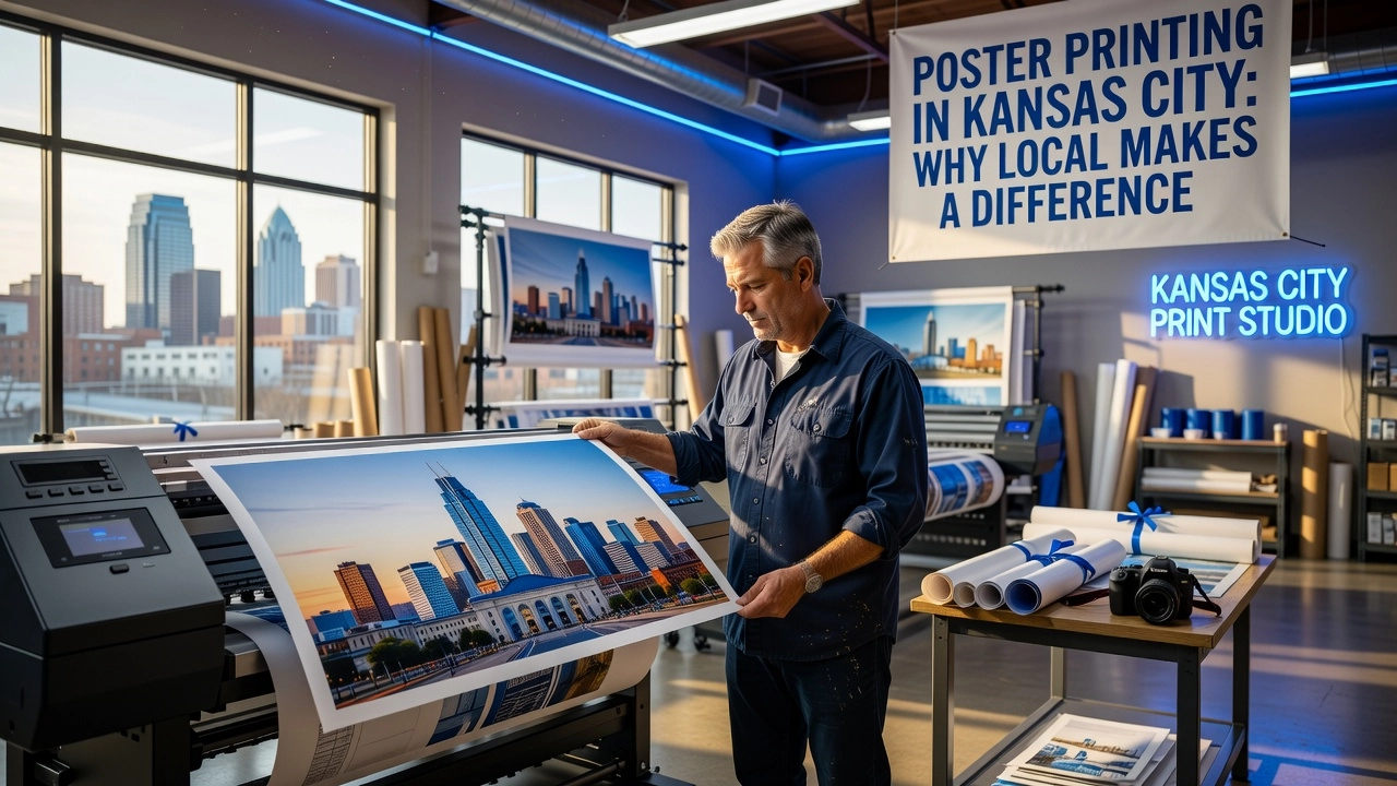 Poster Printing in Kansas City: Why Local Makes a Difference