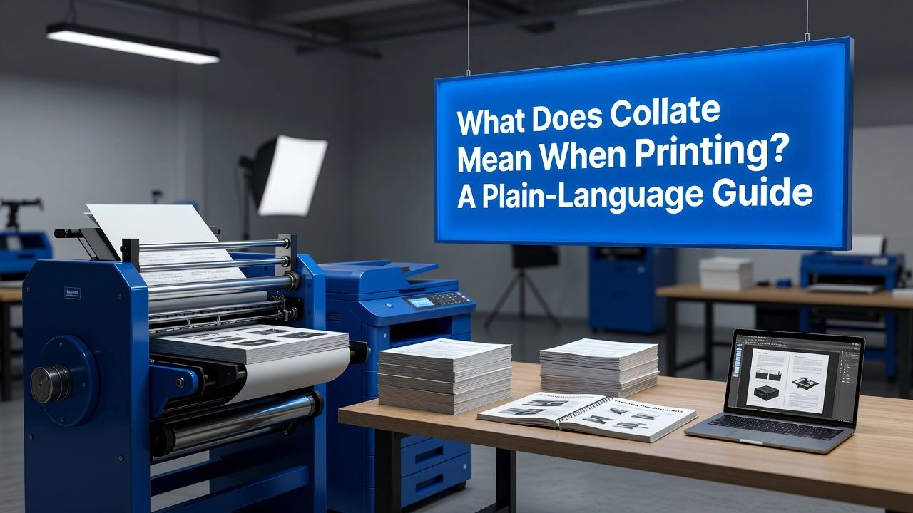 What Does Collate Mean When Printing? A Plain-Language Guide